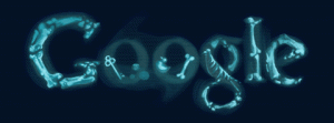 Google Doodle on 115th anniversary of X-Rays Google Doodle on 115th anniversary of X-Rays